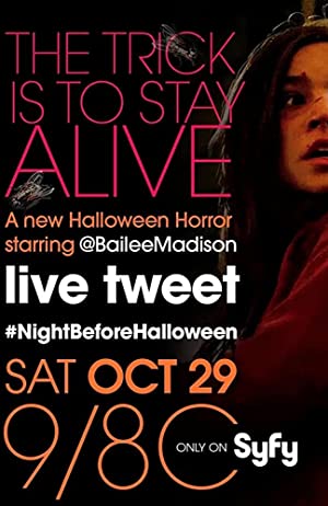 The Night Before Halloween (2016) starring Bailee Madison on DVD